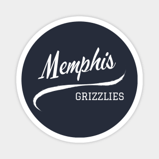 Grizzlies Retro Magnet